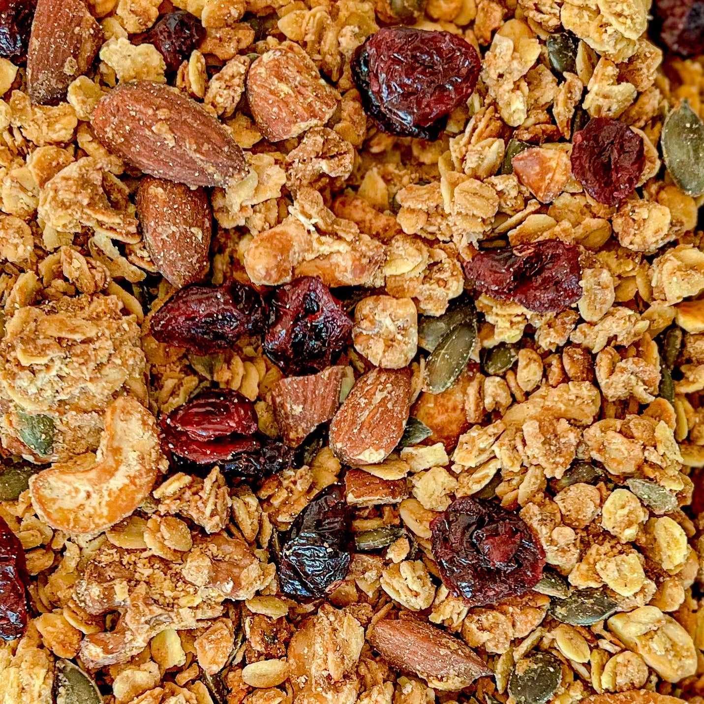 Festive Cranberry Orange Granola