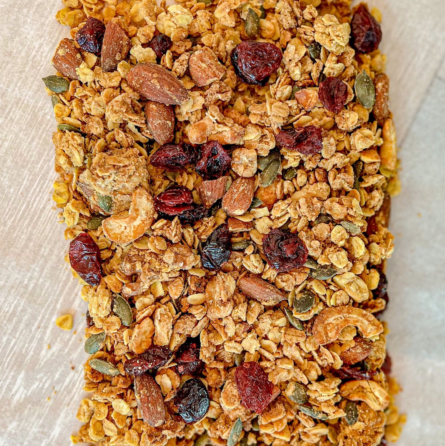Festive Cranberry Orange Granola